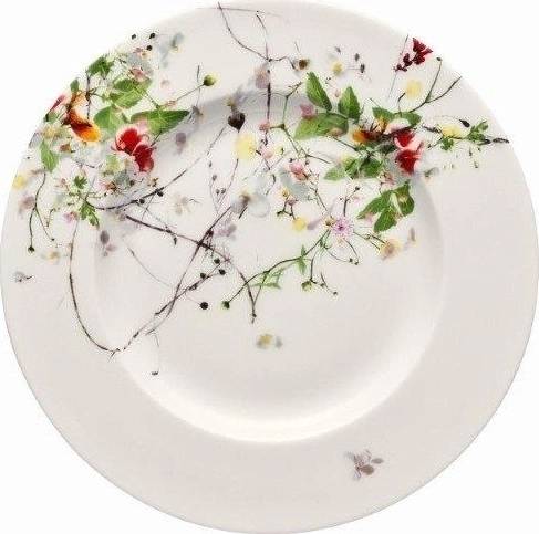 Rosenthal Brillance Fleurs Sauvages pečivový talíř, 19 cm