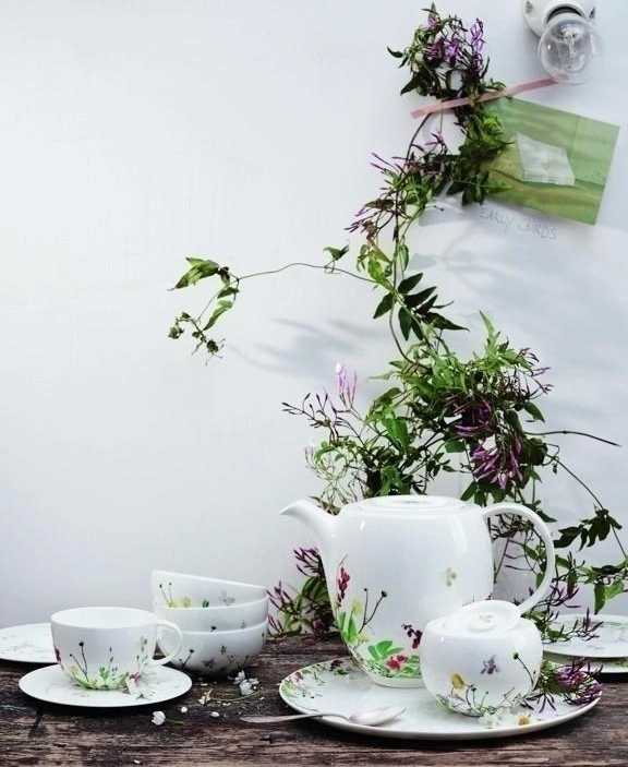 Rosenthal Brillance Fleurs Sauvages Konvička na smetanu, 0,32 l