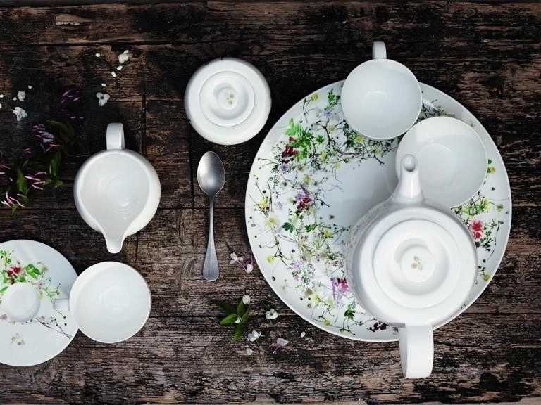 Rosenthal Brillance Fleurs Sauvages Kombi podšálek coup, 15,5 cm