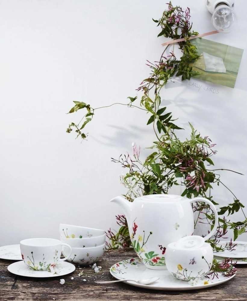 Rosenthal Brillance Fleurs Sauvages Kombi podšálek coup, 15,5 cm