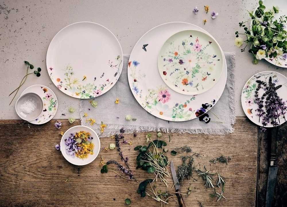 Rosenthal Sada prcelánu Brillance Grand Air, talíře, 4 ks