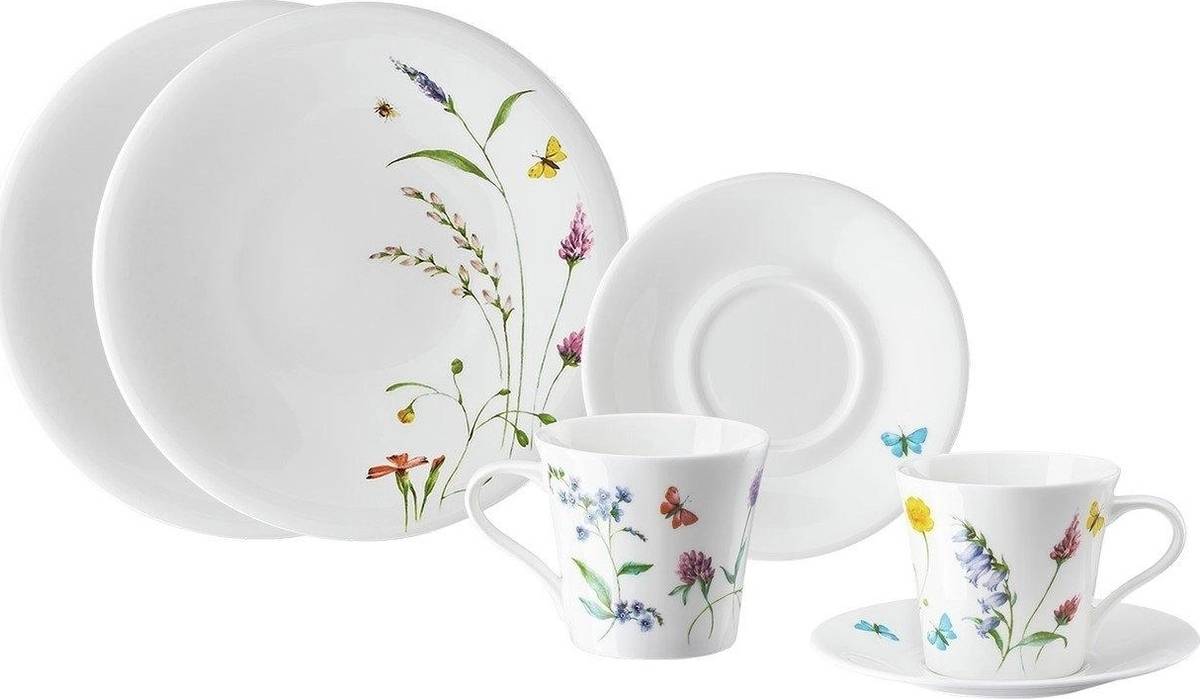 Rosenthal Sada porcelánu Nora Spring Vibes s kombi šálkem, 6 ks