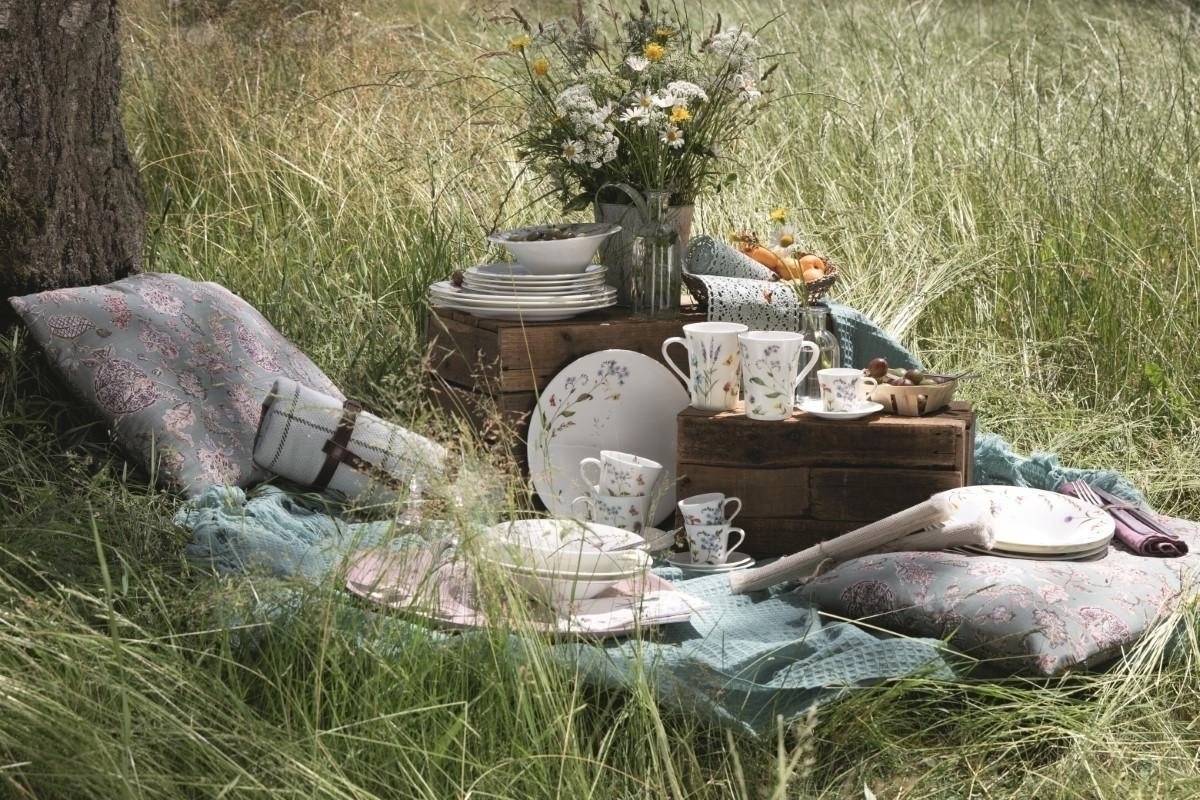 Rosenthal Sada porcelánu Nora Spring Vibes s kombi šálkem, 6 ks