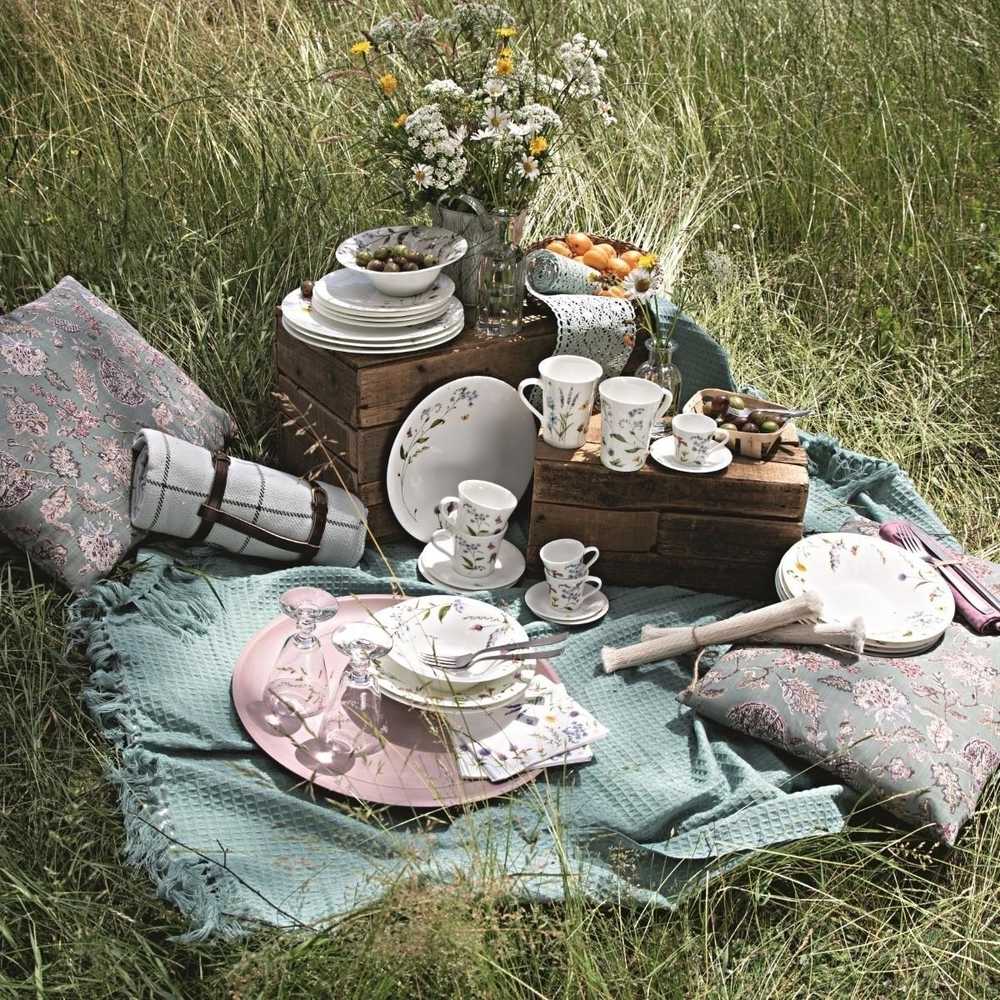 Rosenthal Sada porcelánu Nora Spring Vibes s kombi šálkem, 6 ks