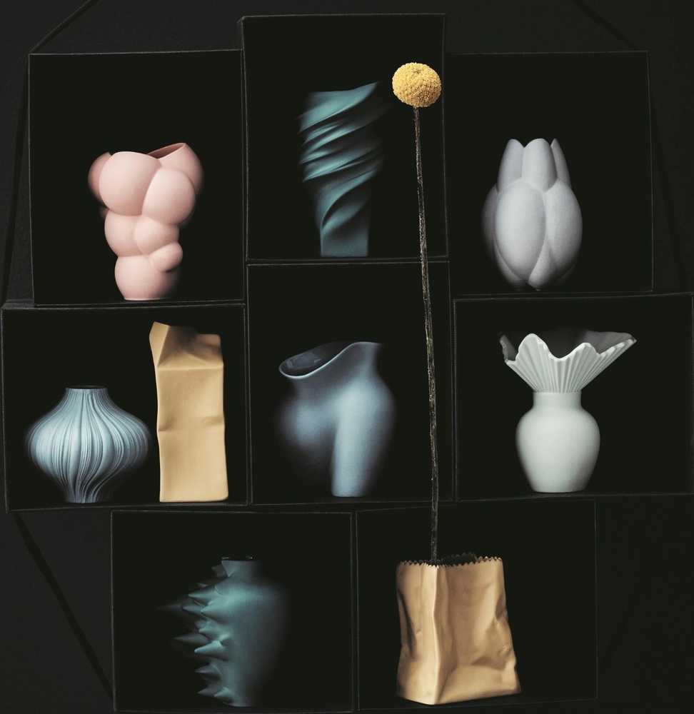 Rosenthal Mini váza Hop, 10 cm, růžová Cameo