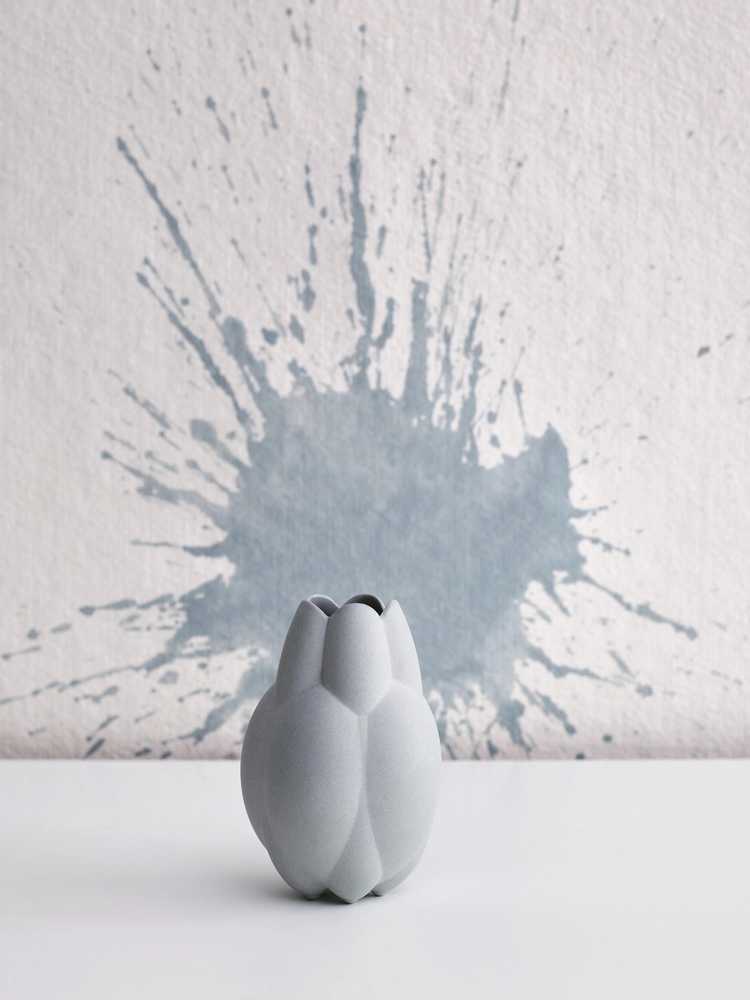 Rosenthal Mini váza Core, 10 cm, šedá Lava