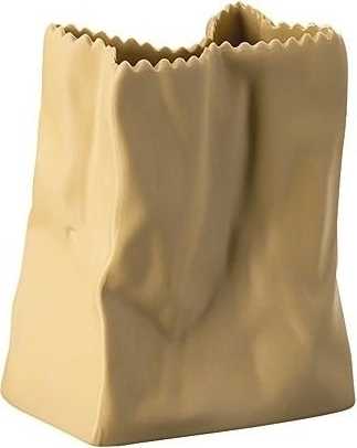 Rosenthal Mini váza Bag, 9 cm, okrová Fossil