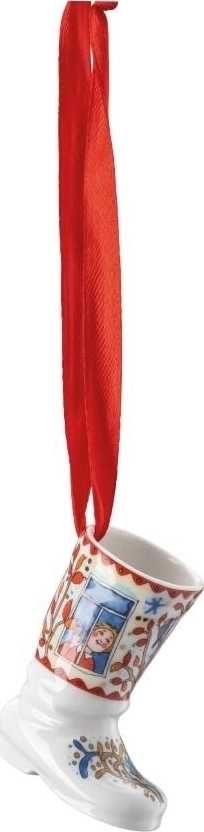 Rosenthal Štědrý večer Porcelánová mini botička, motiv U okna, 5 cm