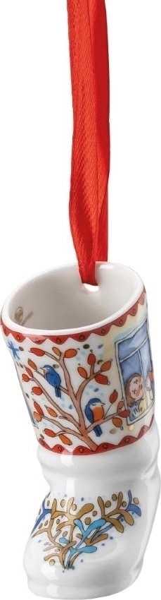 Rosenthal Štědrý večer Porcelánová mini botička, motiv U okna, 5 cm