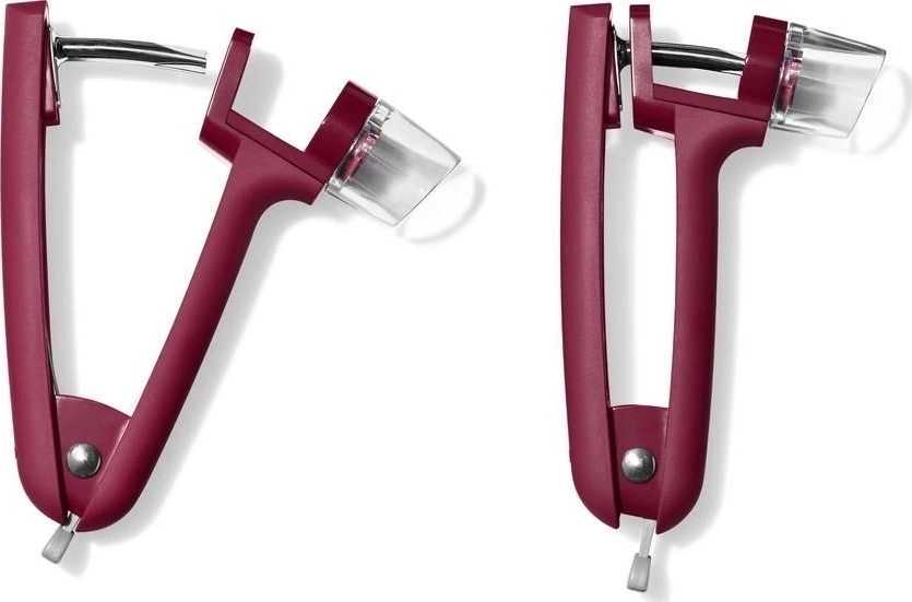 OXO Good Grips Vypeckovávač třešní a oliv, červený