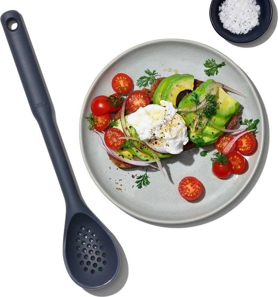 OXO Good Grips Děrovaná silikonová lžíce