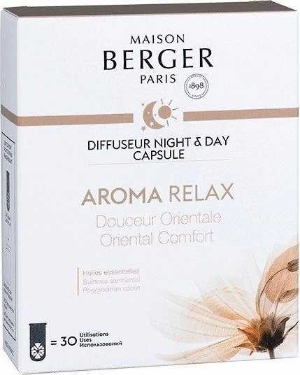 Maison Berger Paris Kapsle do Difuzéru Night & Day, Aroma Relax – Sladký orient