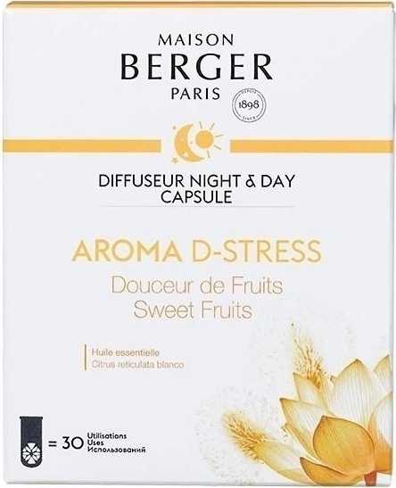 Maison Berger Paris Kapsle do Difuzéru Night & Day, Aroma D-stress – Sladké ovoce