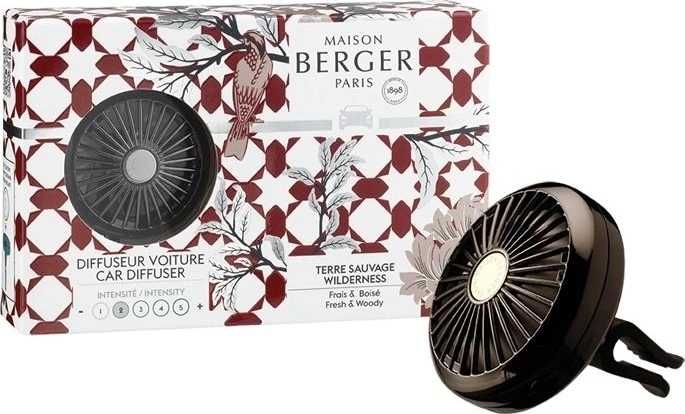 Maison Berger Paris Aroma difuzér do auta Prisme s keramickou náplní Divočina