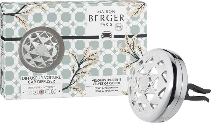 Maison Berger Paris Aroma difuzér do auta Adagio s keramickou náplní Samet z Orientu