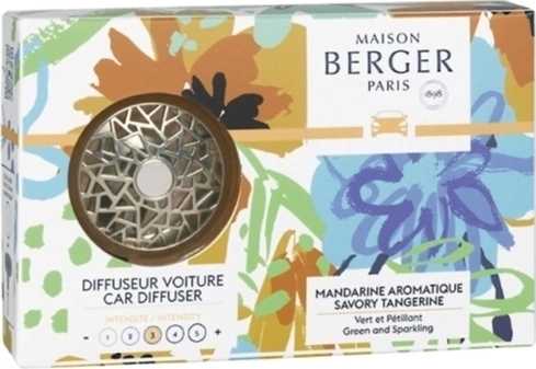 Maison Berger Paris Aroma Difuzér do auta Revelry s keramickou náplní Voňavá mandarinka