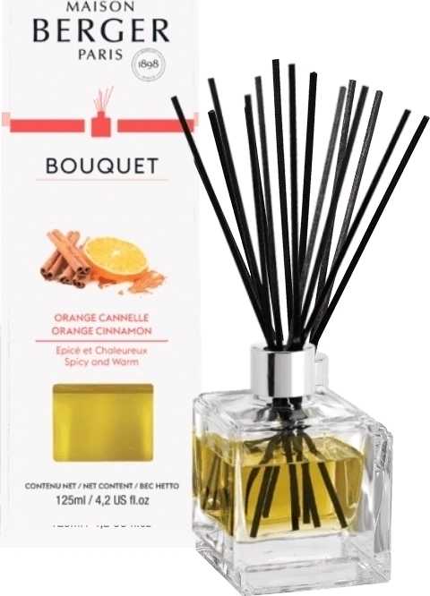 Maison Berger Paris Aroma Difuzér Cube, Pomeranč a skořice 125 ml