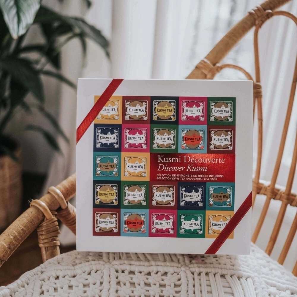 Kusmi Tea Dárková sada Discover, 45 mušelínových sáčků