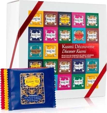 Kusmi Tea Dárková sada Discover, 45 mušelínových sáčků
