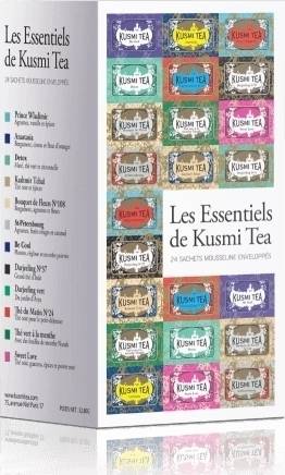 Kusmi Tea Sada čajů Essentials, 24 sáčků