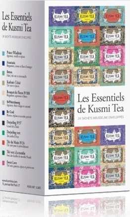 Kusmi Tea Sada čajů Essentials, 24 sáčků