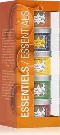 Kusmi Tea Essentials dárkový set, 5 x 25 g