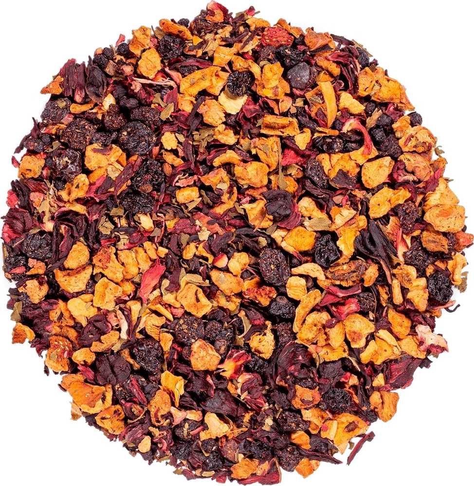 Kusmi Tea Sypaný ovocný čaj AquaRosa Bio, kovová dóza 100 g