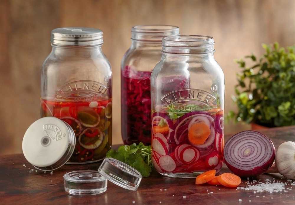 Kilner Sada na kvašení (fermentaci), 2x1 l