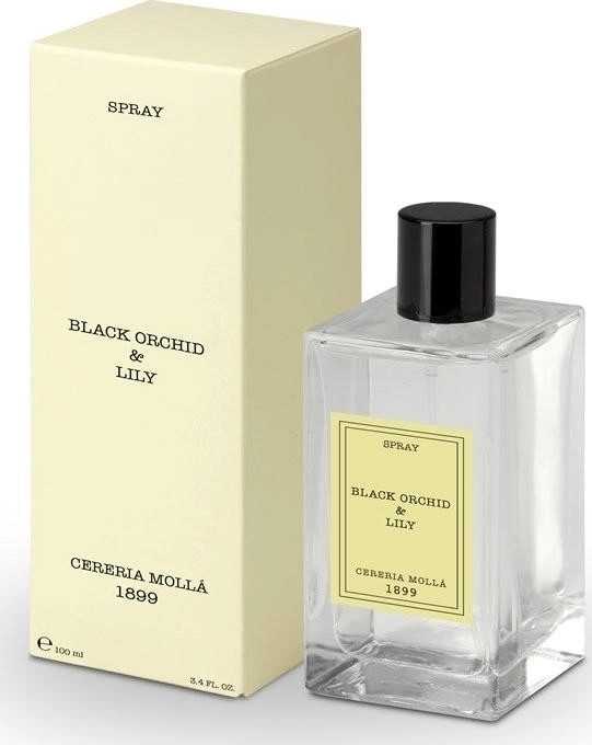 Cereria Mollá Vůně do bytu ve spreji Black Orchid & Lily, 100 ml