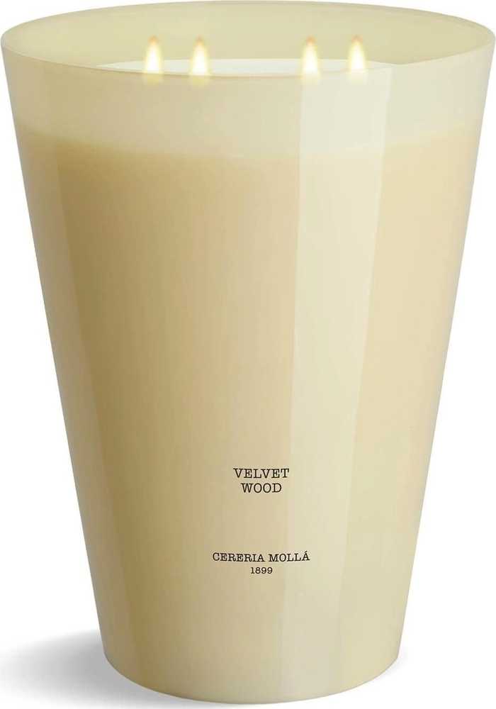 Cereria Mollá Vonná svíčka se 4 knoty  Velvet Wood, 3500 g