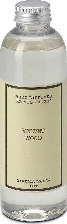 Cereria Mollá Náplň do difuzéru Velvet Wood, 200 ml