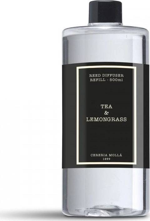 Cereria Mollá Náplň do difuzéru Tea & Lemongrass, 500 ml
