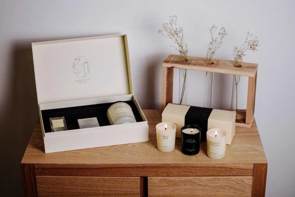 Cereria Mollá Aroma difuzér Grapefruit & Bay 0,1 l, černý