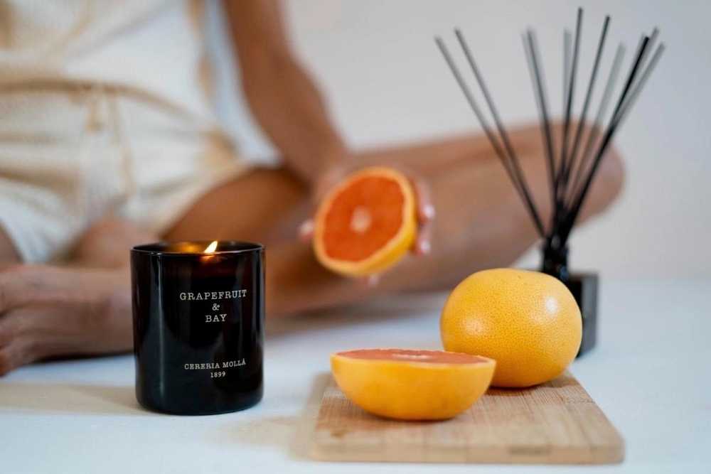 Cereria Mollá Aroma difuzér Fig & Citrus 0,1 l černý