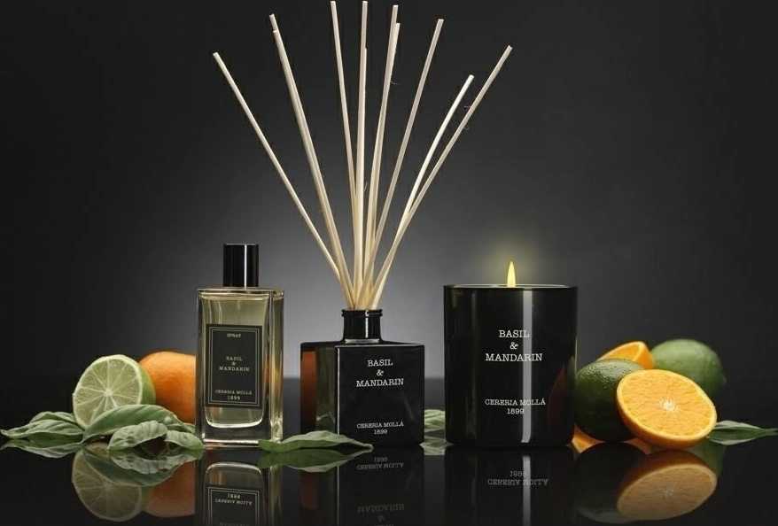 Cereria Mollá Aroma difuzér  Basil & Mandarin, 100 ml