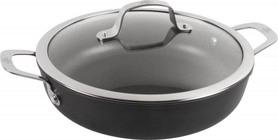 Ballarini Nepřilnavý nízký kastrol s poklicí Alba, 24 cm / 2,1 l