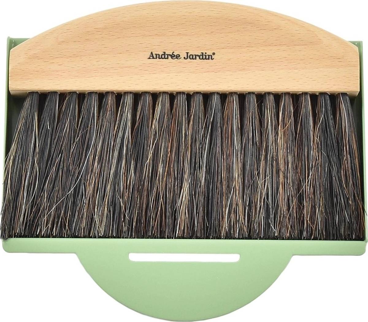 Andrée Jardin Smetáček a lopatka, 15 cm, zelená
