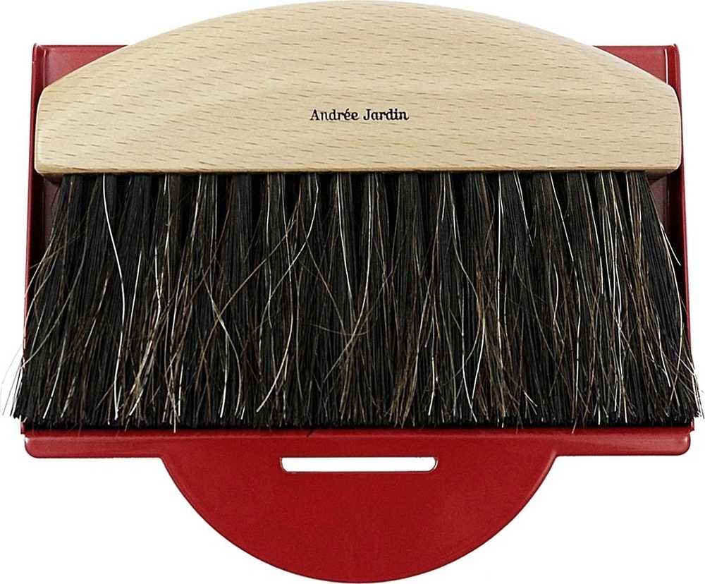 Andrée Jardin Smetáček a lopatka, 15 cm, červená