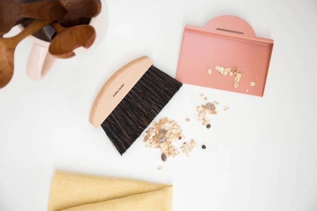 Andrée Jardin Smetáček a lopatka, 15 cm, černá