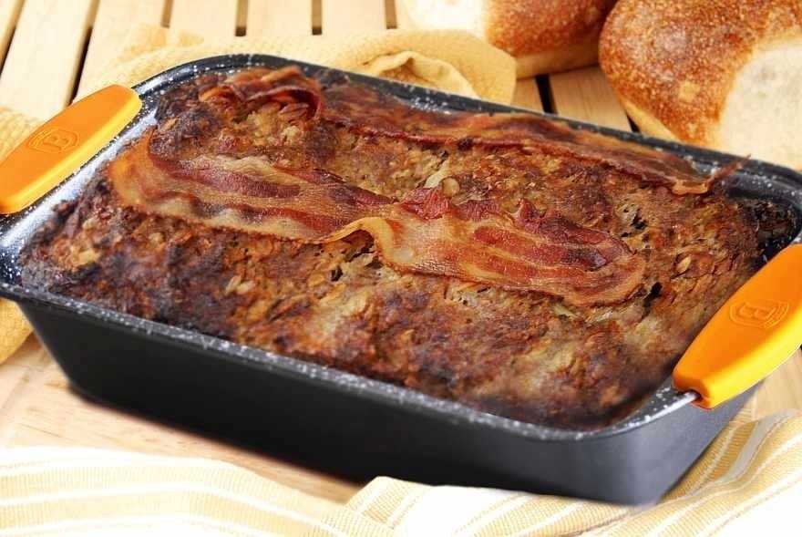 Berlingerhaus Forma na biskupský chlebíček silikonové rukojeti 30 x 15 x 6 cm Granit Diamond Line 