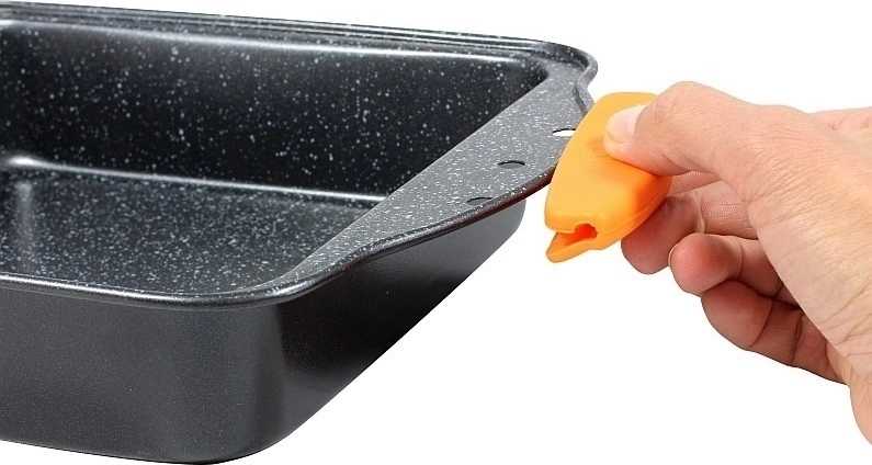 Berlingerhaus Forma na biskupský chlebíček silikonové rukojeti 30 x 15 x 6 cm Granit Diamond Line 