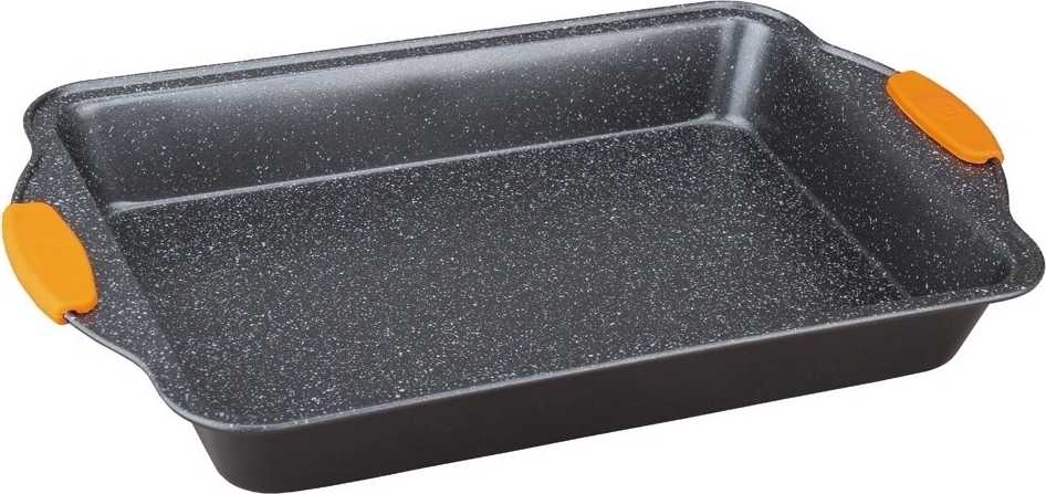 Berlingerhaus Plech hluboký silikonové rukojeti  41 x 26 x 6 cm  Granit Diamond Line 