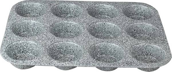 Berlingerhaus Forma na muffiny s mramorovým povrchem 12 ks Gray Stone Touch Line 