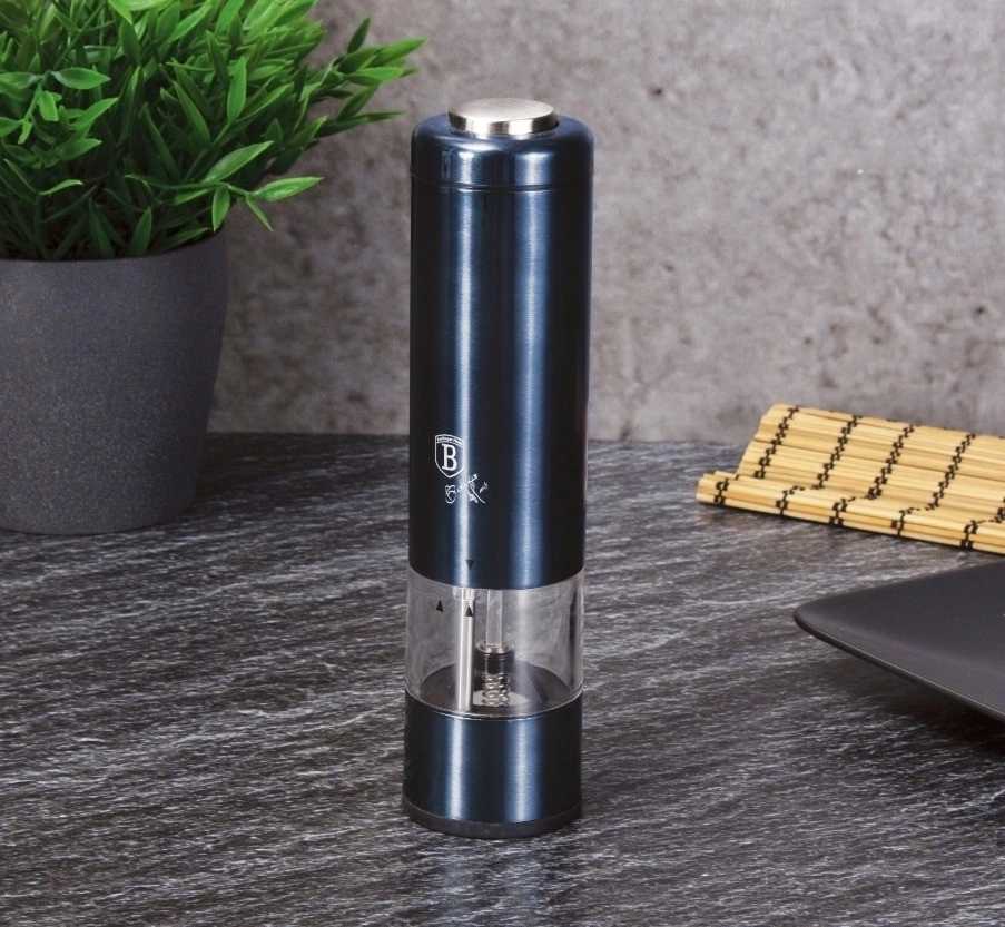 Berlingerhaus Mlýnek na pepř a sůl elektrický Aquamarine Metallic Line 