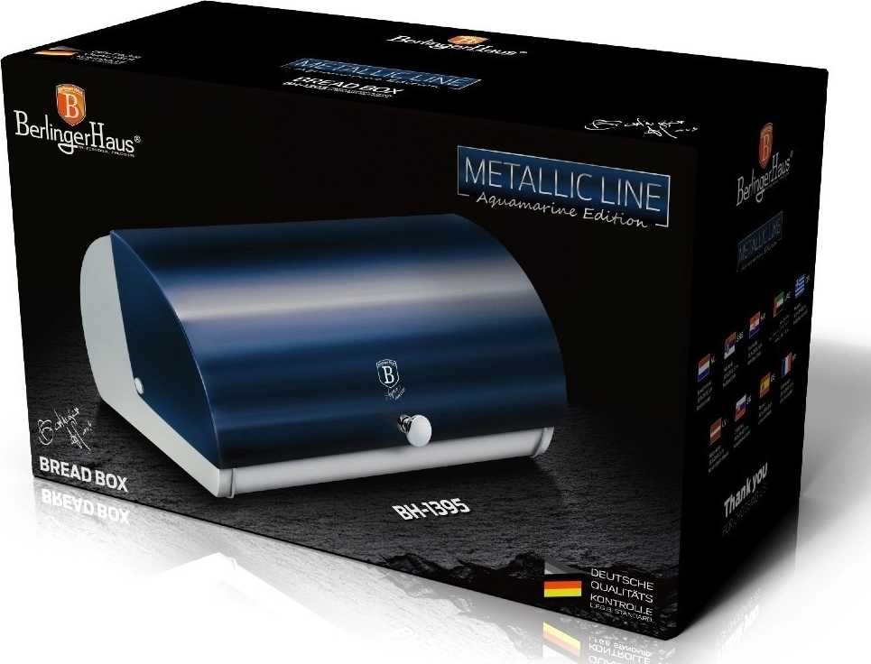 Berlingerhaus Chlebovka nerez  Aquamarine Metallic Line 