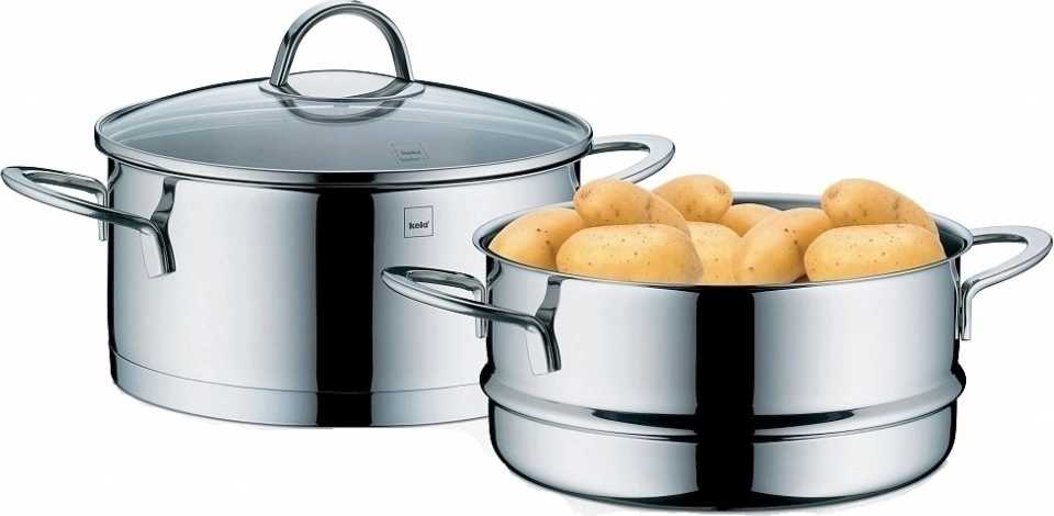 Kela Hrnec napařovací s poklicí nerez CAILIN 20 cm 