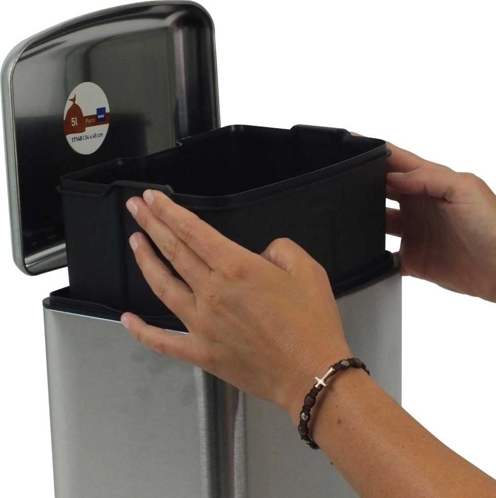 Kela Koš kosmetický DAVINO 6 l nerezová 