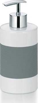 Kela Dávkovač mýdla LALETTA keramika šedý 
