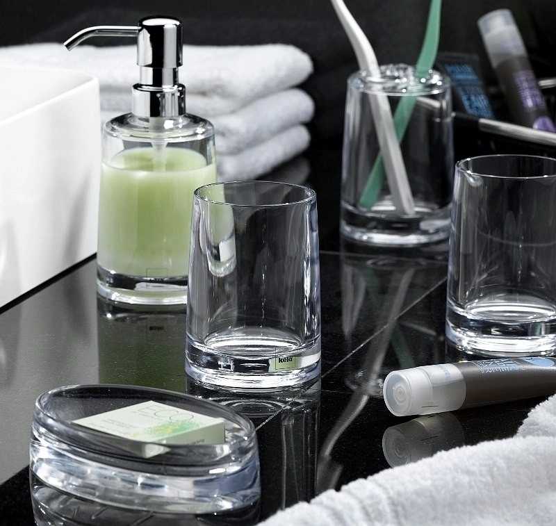 Kela Miska na mýdlo SINFONIE akrylové sklo 