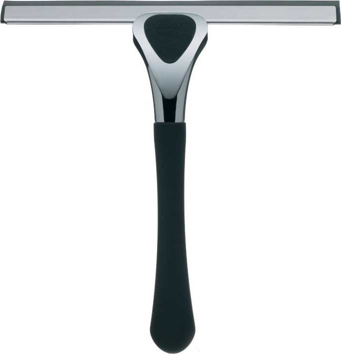 Kela Stěrka do koupelny VISTA, nerez 18/8, černá 